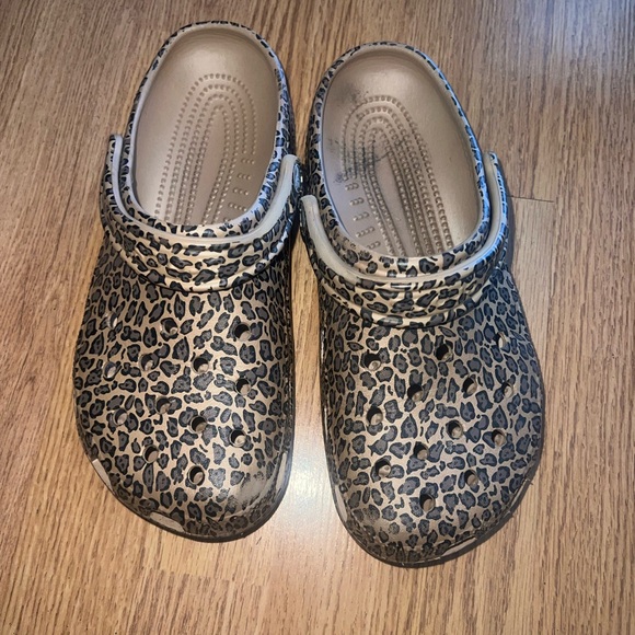 CROCS Other - Cheetah Crocs